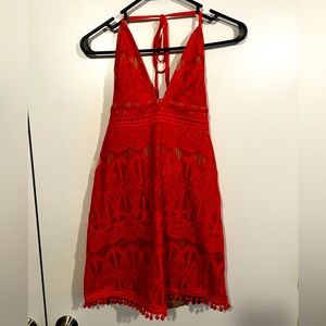 Women’s Forever 21 halter dress